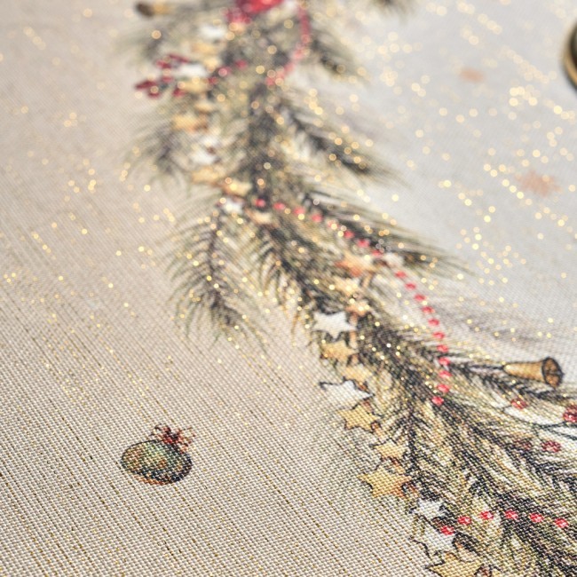 Скатерть 140х180cm cm овальная, "щелкунчик" цвет: бежевый, tm lefard, полиэстер 100% Lefard (986-002-27) Скатерть 140х180cm cm овальная, "щелкунчик" цвет: бежевый, tm lefard, полиэстер 100% Lefard (986-002-27)