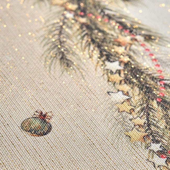 Скатерть 140х180cm cm овальная, "щелкунчик" цвет: бежевый, tm lefard, полиэстер 100% Lefard (986-002-27) Скатерть 140х180cm cm овальная, "щелкунчик" цвет: бежевый, tm lefard, полиэстер 100% Lefard (986-002-27)