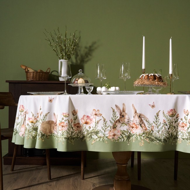 Скатерть овальная "sense",160х220см, 100% хлопок, твил c пропиткой Lefard (850-753-41)