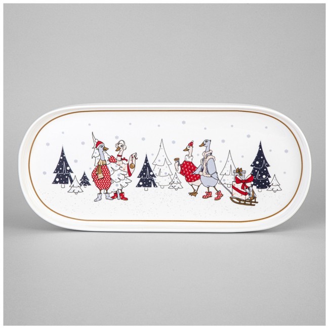 Блюдо овальное lefard "family christmas" 34*14,5 см Lefard (425-133)