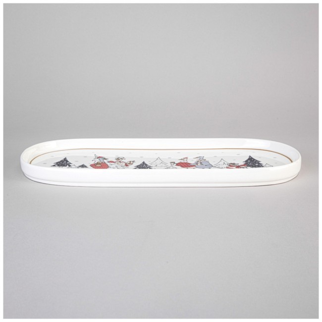 Блюдо овальное lefard "family christmas" 34*14,5 см Lefard (425-133)