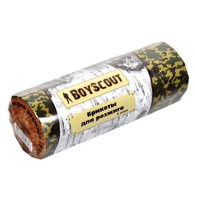 Брикеты для розжига Boyscout 5 шт 61042 (62802)