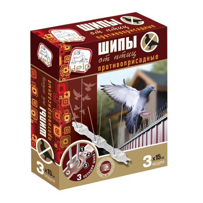 Отпугиватель птиц Help Шипы 3 шт 80418 (62941)