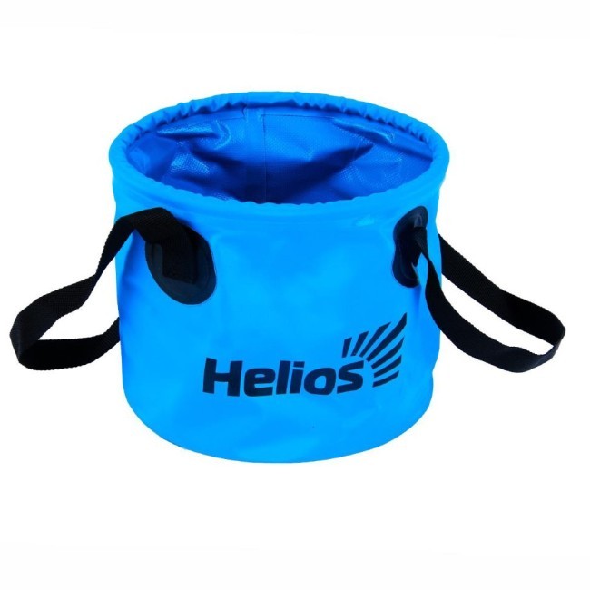 Ведро складное Helios 9л ПВХ (HS-VS-PVC-9L) (72794)