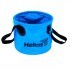 Ведро складное Helios 9л ПВХ (HS-VS-PVC-9L) (72794)