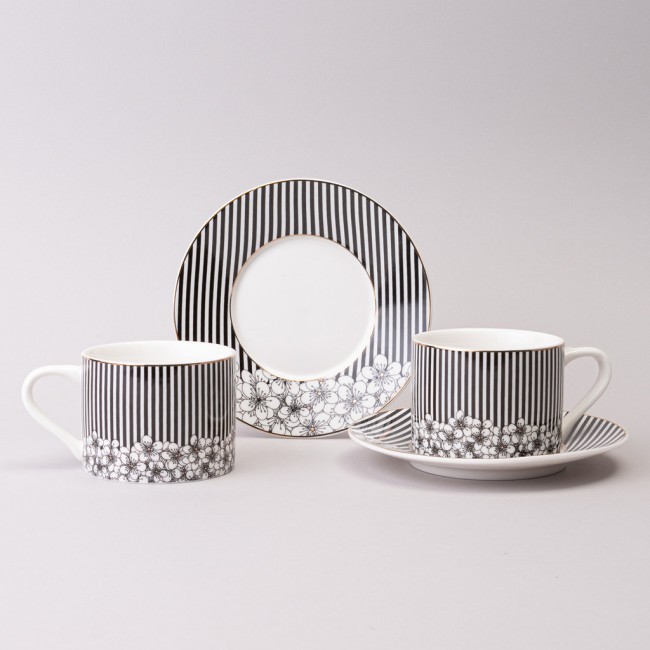 Чайный набор lefard "top style" на 2 пер. 4 пр. 250 мл Lefard (165-614) Чайный набор lefard "top style" на 2 пер. 4 пр. 250 мл Lefard (165-614)