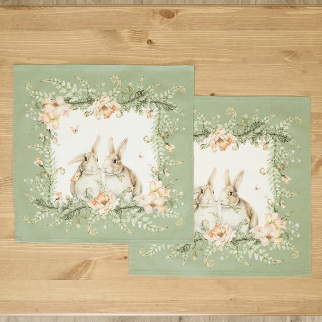 Набор салфеток из 2-х шт "sense" 40х40см, зеленый, 100% хлопок, твил, Lefard (850-753-8) Набор салфеток из 2-х шт "sense" 40х40см, зеленый, 100% хлопок, твил, Lefard (850-753-8)