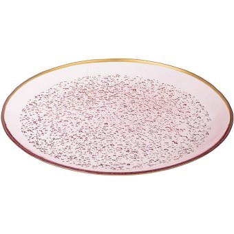 Блюдо "crispy" цвет:розовый диаметр=28 см Turkiye Sise (484-621)