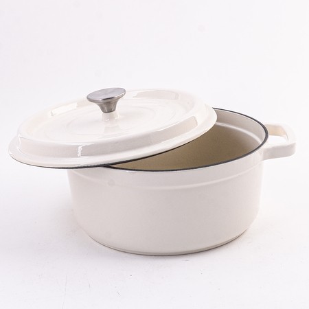 Кастрюля чугун 3,6 л эмаль/покрытие белая Mayer&Boch (40632) Кастрюля чугун 3,6 л эмаль/покрытие белая Mayer&Boch (40632)