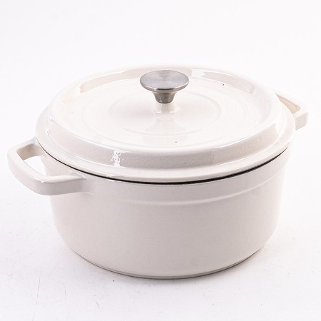 Кастрюля чугун 3,6 л эмаль/покрытие белая Mayer&Boch (40632) Кастрюля чугун 3,6 л эмаль/покрытие белая Mayer&Boch (40632)