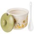 Сахарница с ложкой agness "sunday" 10*9,5 см 300 мл Agness (358-2213)