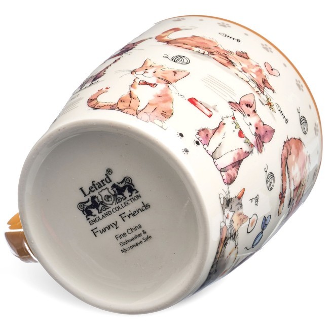 Набор для завтрака lefard "cats", 2 пр.: салатник 500мл, кружка 345мл Lefard (260-1054) Набор для завтрака lefard "cats", 2 пр.: салатник 500мл, кружка 345мл Lefard (260-1054)