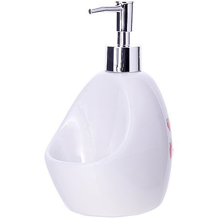 Дозатор для мыла 450 мл Земляника доломит LR (30331)