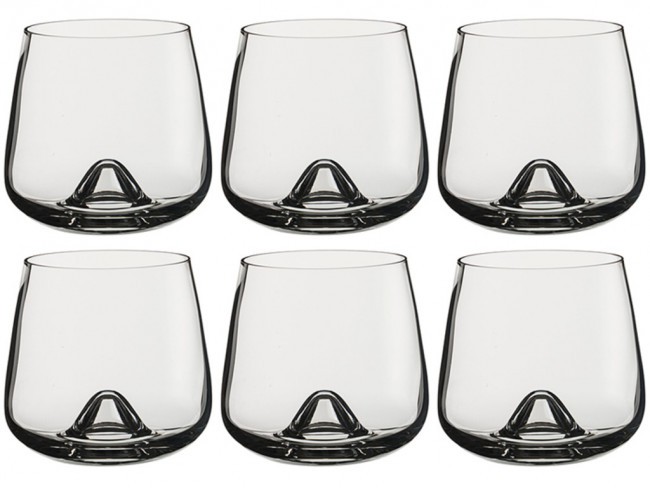 Набор стаканов для виски из 6 шт. "islands" 310 мл. высота=9 см. Bohemia Crystal (674-520)
