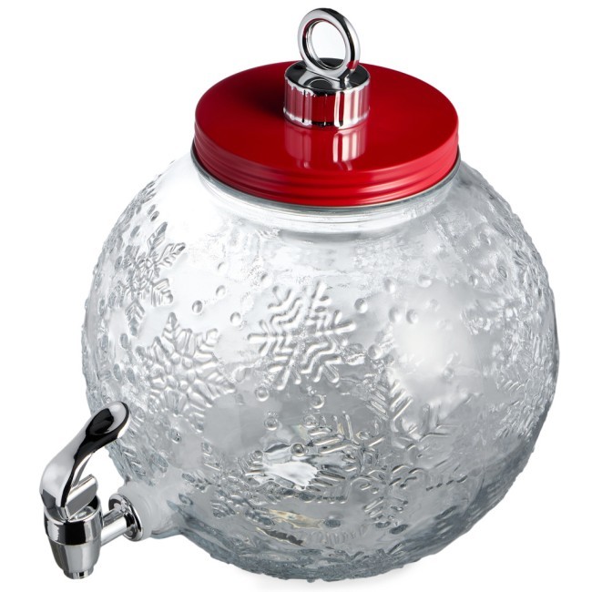 Диспенсер для напитков "christmas ball", 22,5*20,5 см, 3,5 л Lefard (718-201)