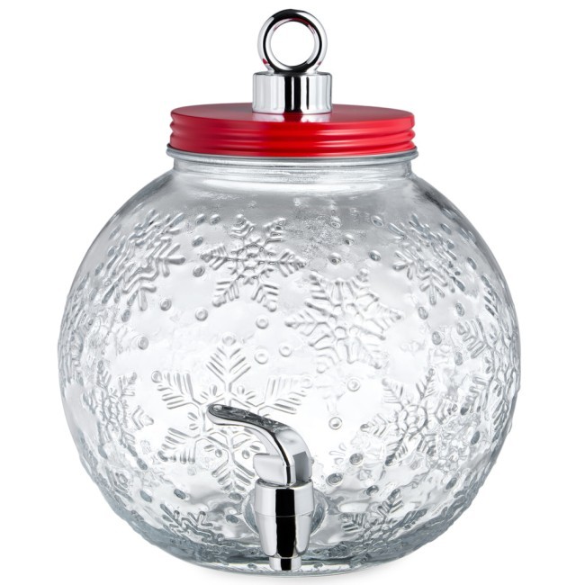 Диспенсер для напитков "christmas ball", 22,5*20,5 см, 3,5 л Lefard (718-201)