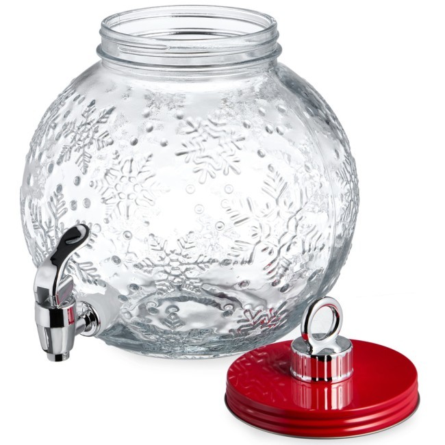 Диспенсер для напитков "christmas ball", 22,5*20,5 см, 3,5 л Lefard (718-201)