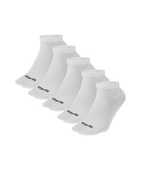 Носки спортивные STARFIT Charge, белый, р. 43-46, 5 пар (2126328)