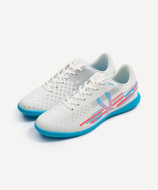 БЕЗ УПАКОВКИ Бутсы зальные JOGEL Evofly IN Talant White/blue (1586625)