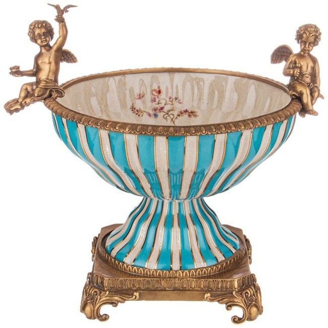 Конфетница на ножке 35*28,5 см высота=33,5см Lefard (469-325)