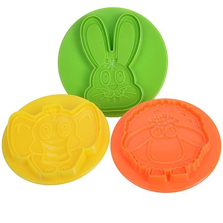 Формочки с поршнем 3 пр"Зверушки" МВ (х24) " (24011) Формочки с поршнем 3 пр"Зверушки" МВ (х24) " (24011)