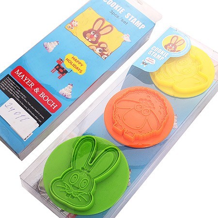 Формочки с поршнем 3 пр"Зверушки" МВ (х24) " (24011) Формочки с поршнем 3 пр"Зверушки" МВ (х24) " (24011)