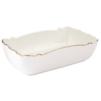 Блюдо сервировочное для подачи керамика 15х9х4 LR (90067-328-8)