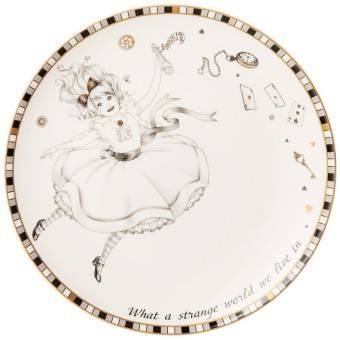 Тарелка закусочная lefard "wonderland" 20 см Lefard (590-531)