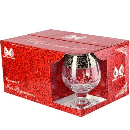 Набор 6-ти стакан д/коньяк "Венеция" (х4) " (MS483-32) Набор 6-ти стакан д/коньяк "Венеция" (х4) " (MS483-32)