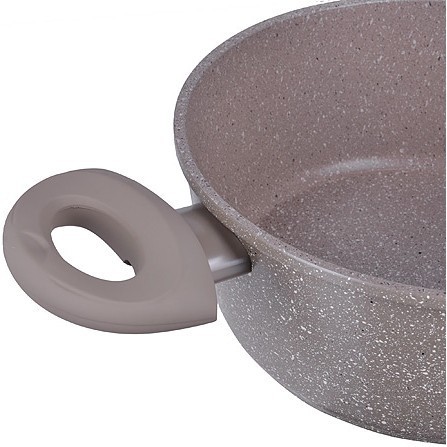 Кастрюля литая алюм. 2,6л 20см с.кр МРАМОР/КРОШКА Mayer&Boch (25081)