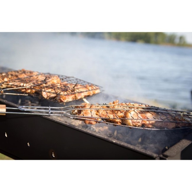 Мангал для дачи Тонар Гефест Премиум сталь 3 мм T-MS-08GP (72385)