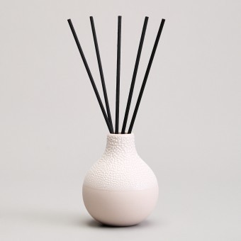 Диффузор ароматический коллекция "жемчужина" 7.5*7.5*9,7см (масло и палочки в комплекте) Lefard (374-160)