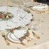 Набор салфеток из 2-х шт   "celebration",40х40см, 100% хлопок,бежевый,твил, горох SANTALINO (850-734-8)