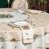 Набор салфеток из 2-х шт   "celebration",40х40см, 100% хлопок,бежевый,твил, горох SANTALINO (850-734-8)