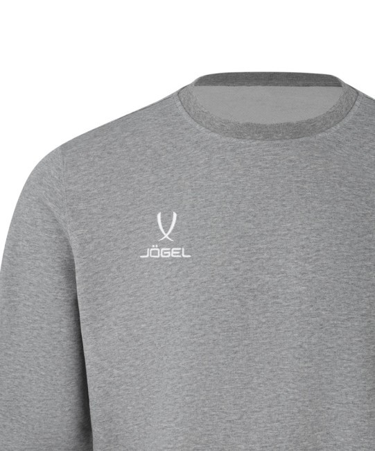 Свитшот JÖGEL ESSENTIAL Sweatshirt, серый меланж, детский (2121968)