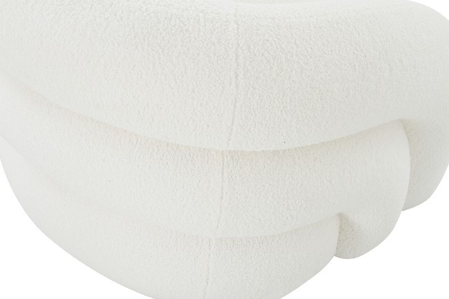 Кресло поворотное, иск.мех белый 94*83*70см (TT-00009578) Кресло поворотное, иск.мех белый 94*83*70см (TT-00009578)