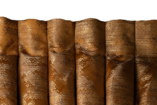 Портьера Bromley оранжевый 275*260 (TT-00013898)