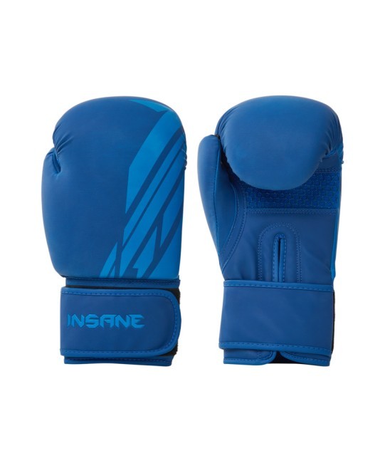 Перчатки боксерские INSANE ORO, ПУ, синий, 8 oz (2108355) Перчатки боксерские INSANE ORO, ПУ, синий, 8 oz (2108355)