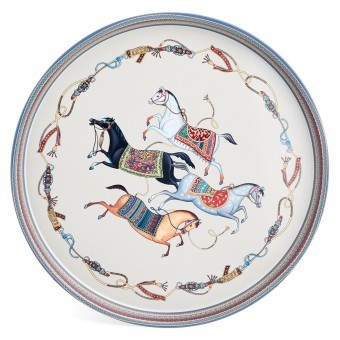 Поднос сервировочный agness "passage" 33*2,1 см Agness (898-240)