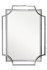 Зеркало в стальной раме цвет хром 78*108см (TT-00006816)