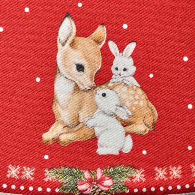 Скатерть овальная "с новым годом" ,140х180см ,красный, 100% хлопок ,твил Lefard (850-763-4) Скатерть овальная "с новым годом" ,140х180см ,красный, 100% хлопок ,твил Lefard (850-763-4)