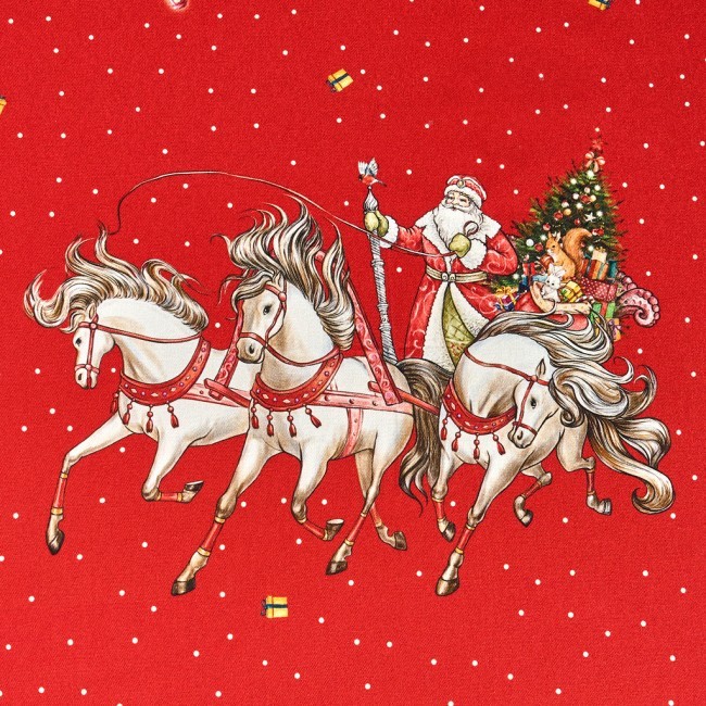 Скатерть овальная "с новым годом" ,140х180см ,красный, 100% хлопок ,твил Lefard (850-763-4) Скатерть овальная "с новым годом" ,140х180см ,красный, 100% хлопок ,твил Lefard (850-763-4)