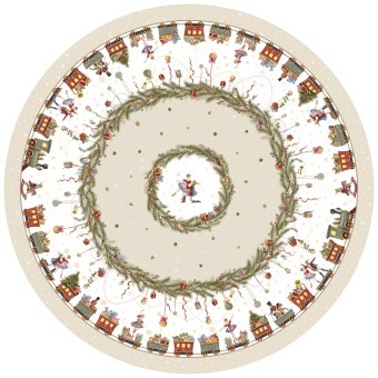 Скатерть d145 cm круглая, "щелкунчик" цвет: бежевый, tm lefard, полиэстер 100% Lefard (986-002-24) Скатерть d145 cm круглая, "щелкунчик" цвет: бежевый, tm lefard, полиэстер 100% Lefard (986-002-24)