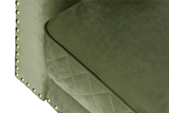 Диван Sorrento 230M трехм.раск,велюр оливковый Colt1002-OLIV 230*101*86 (TT-00016714)