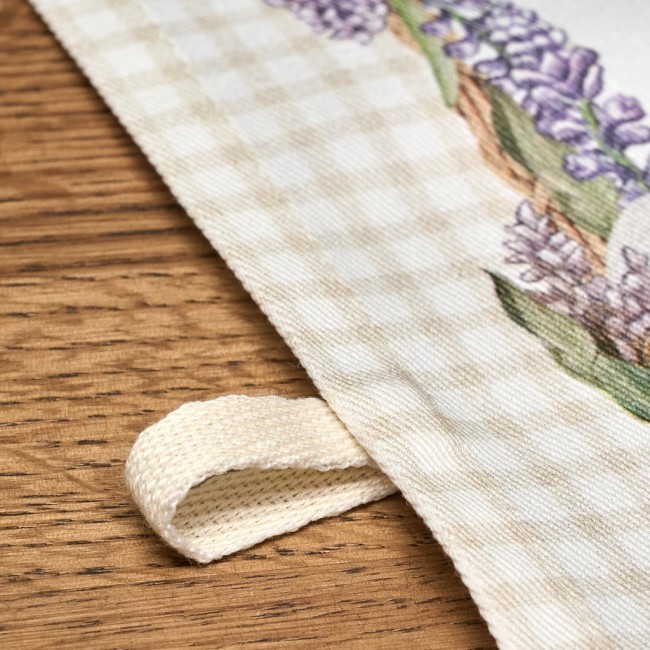 Набор полотенец из 2-х шт "лавандовая весна" 40х60см, 100% хлопок, горох твил Lefard (850-768-61)