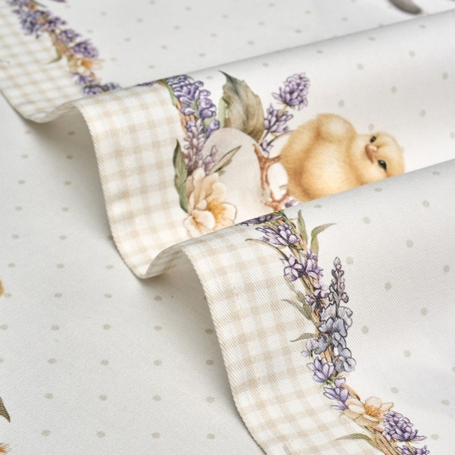 Набор полотенец из 2-х шт "лавандовая весна" 40х60см, 100% хлопок, горох твил Lefard (850-768-61)