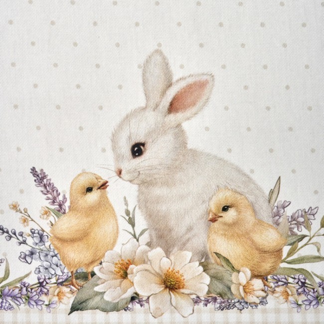 Набор полотенец из 2-х шт "лавандовая весна" 40х60см, 100% хлопок, горох твил Lefard (850-768-61)