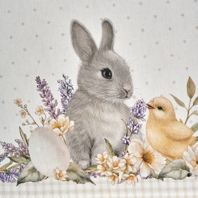 Набор полотенец из 2-х шт "лавандовая весна" 40х60см, 100% хлопок, горох твил Lefard (850-768-61)