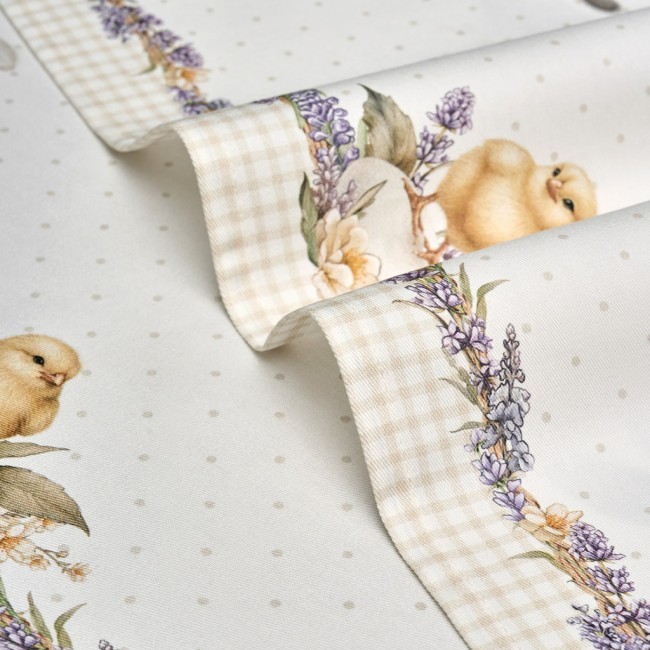 Набор полотенец из 2-х шт "лавандовая весна" 40х60см, 100% хлопок, горох твил Lefard (850-768-61)