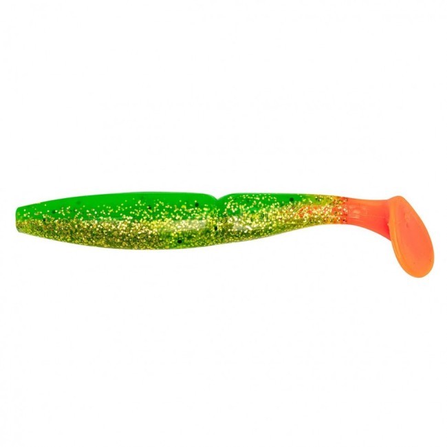Виброхвост Helios Guru 5,0"/12,7 см, цвет Green Peas OT 5 шт HS-31-054 (77653)